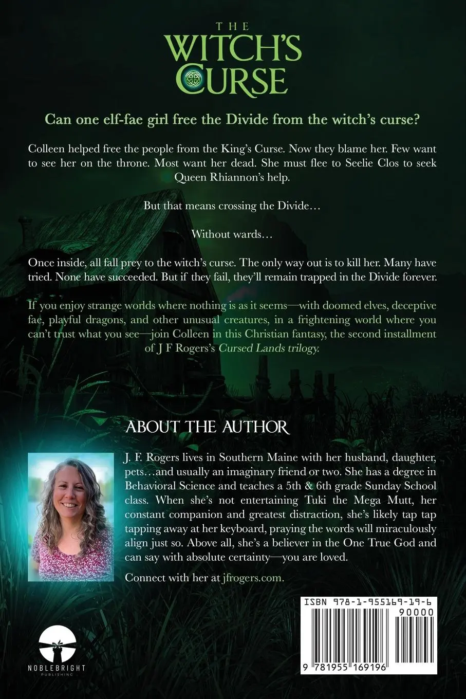 Rückseite: 9781955169196 | The Witch's Curse | J F Rogers | Taschenbuch | Englisch | 2023
