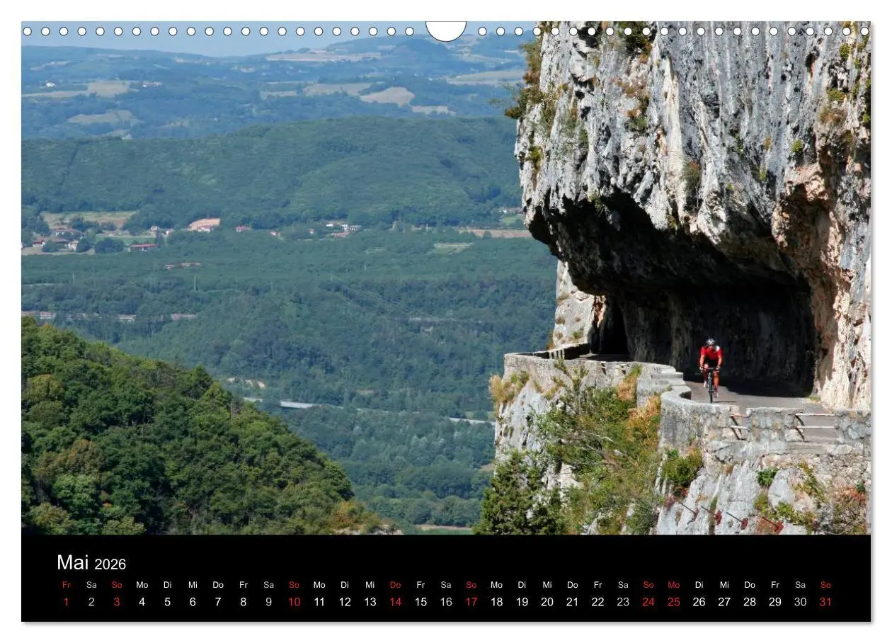 Bild: 9783516229196 | Alpenpässe auf dem Rennrad Vol. 1 (Wandkalender 2026 DIN A3 quer),...