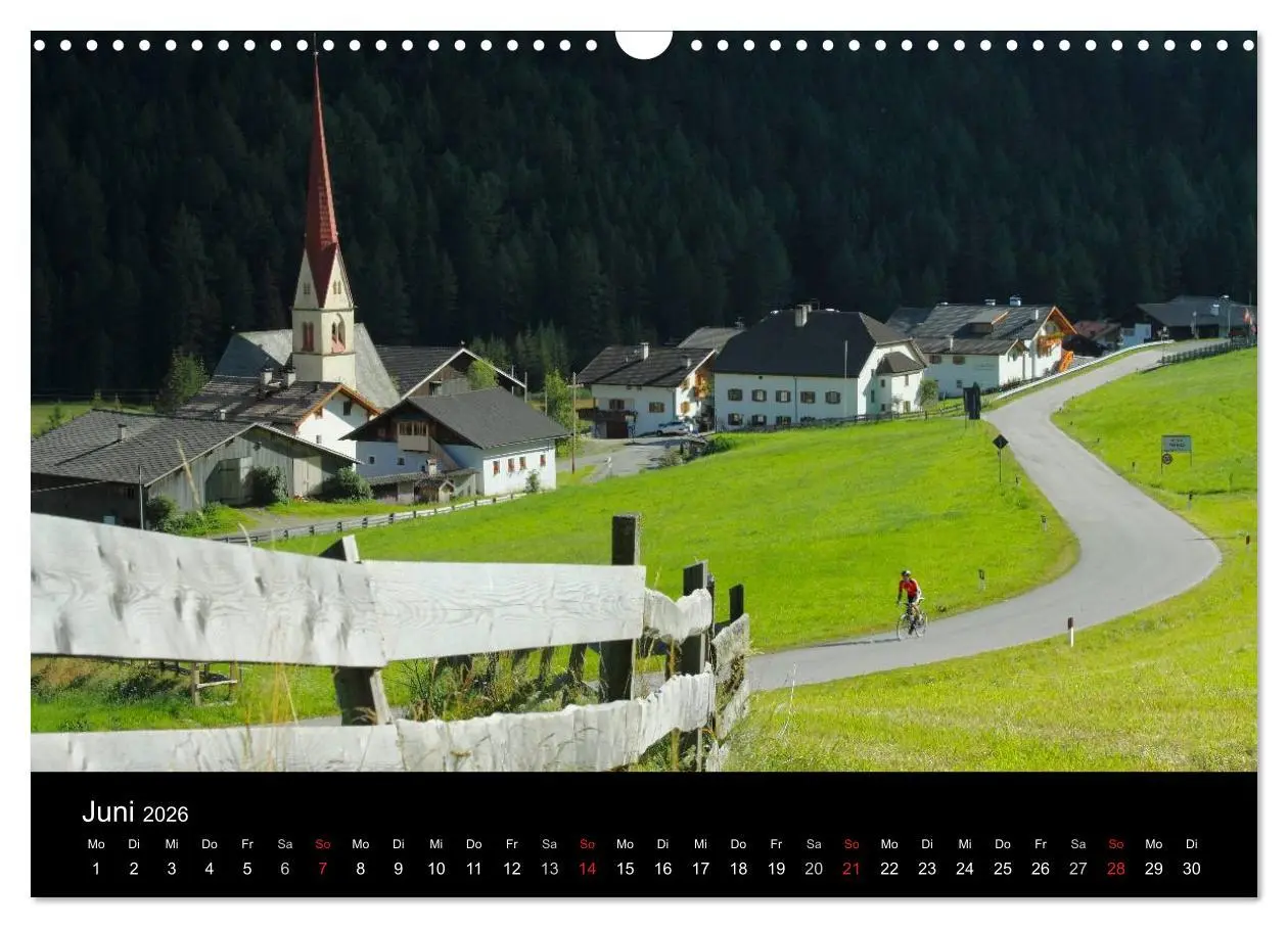 Bild: 9783516229196 | Alpenpässe auf dem Rennrad Vol. 1 (Wandkalender 2026 DIN A3 quer),...