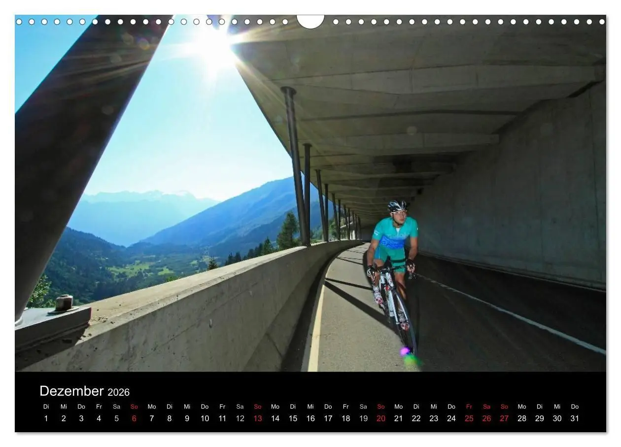 Bild: 9783516229196 | Alpenpässe auf dem Rennrad Vol. 1 (Wandkalender 2026 DIN A3 quer),...