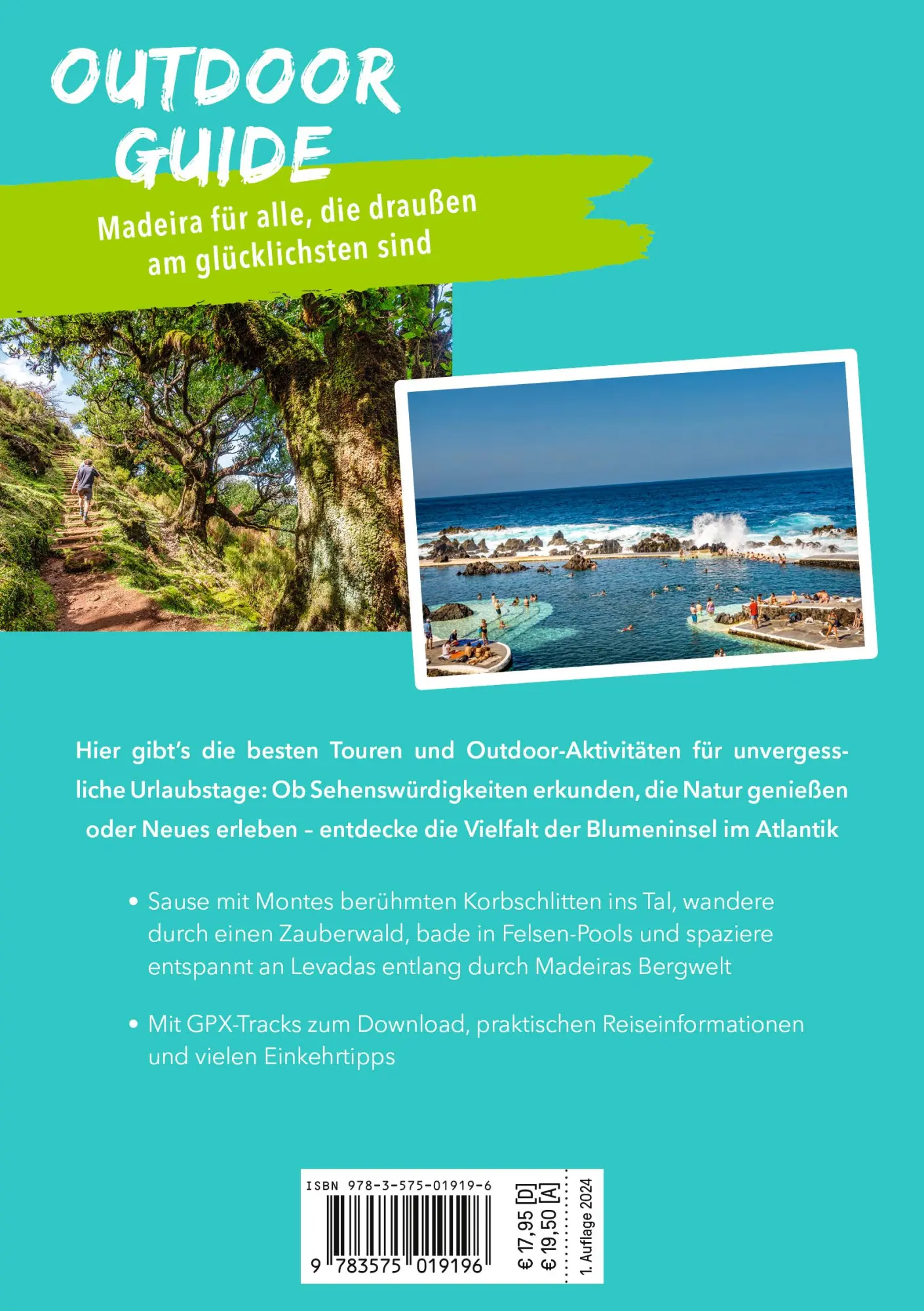 Rückseite: 9783575019196 | MARCO POLO OUTDOOR GUIDE Reiseführer Madeira | Sven Bremer | Buch