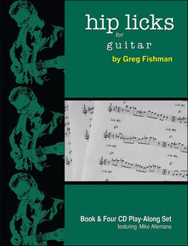 Cover: 9780984349296 | Hip Licks for Guitar | Greg Fishman | Buch + CD | EAN 9780984349296