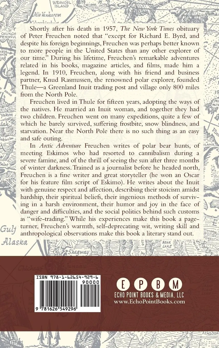 Rückseite: 9781626549296 | Arctic Adventure | My Life in the Frozen North | Peter Freuchen | Buch