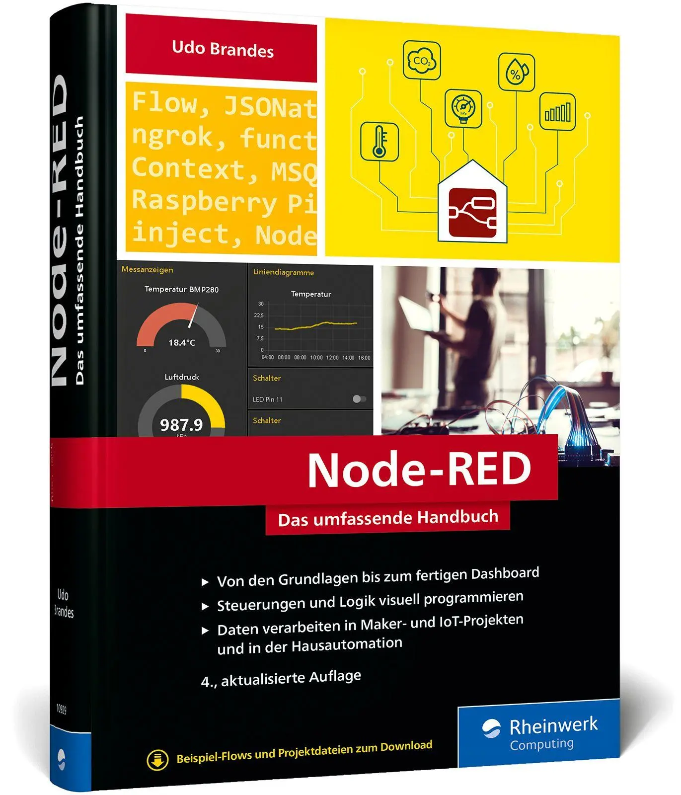 Cover: 9783367109296 | Node-RED | Das umfassende Handbuch | Udo Brandes | Buch | 540 S.