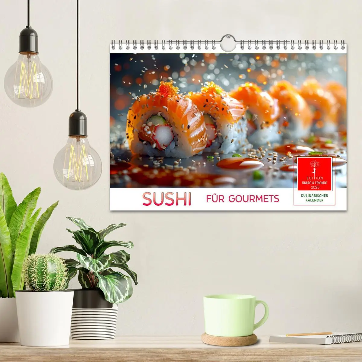 Bild: 9783457129296 | Sushi für Gourmets (Wandkalender 2025 DIN A4 quer), CALVENDO...
