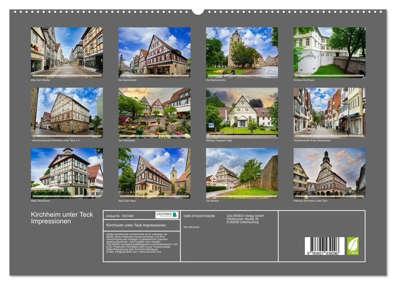 Bild: 9783457439296 | Kirchheim unter Teck Impressionen (hochwertiger Premium...