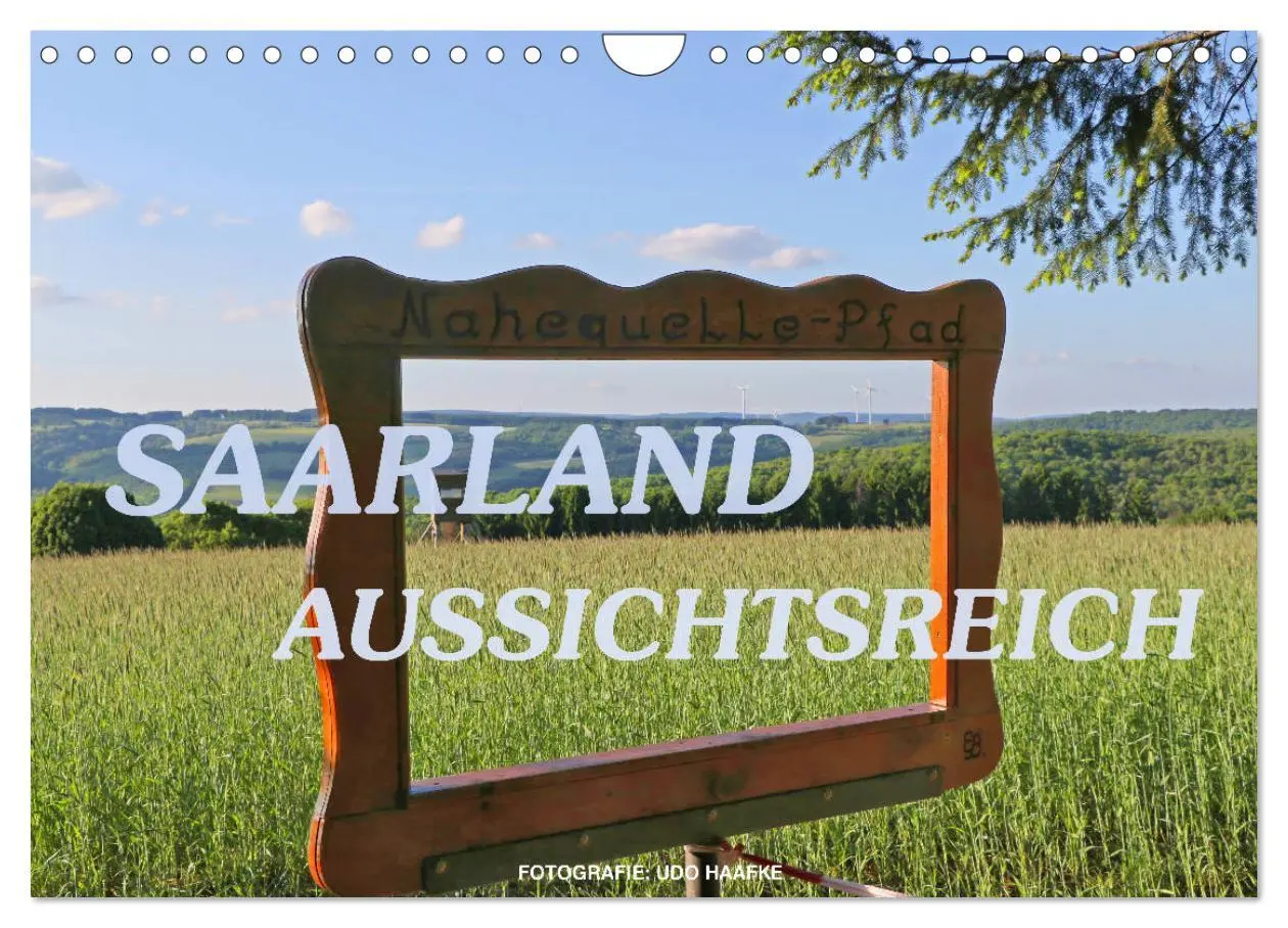 Cover: 9783457819296 | SAARLAND - AUSSICHTSREICH (Wandkalender 2026 DIN A4 quer), CALVENDO...