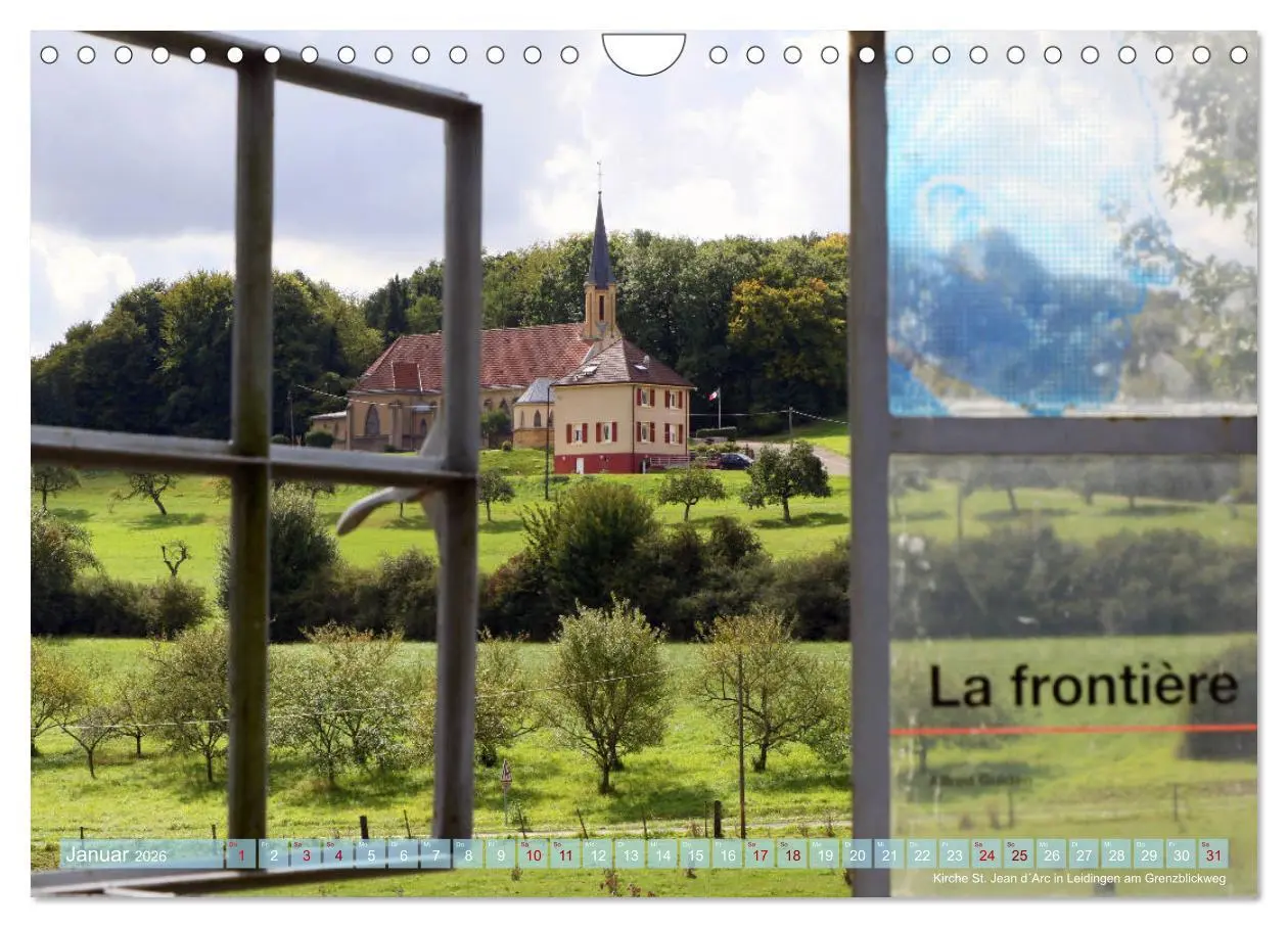 Bild: 9783457819296 | SAARLAND - AUSSICHTSREICH (Wandkalender 2026 DIN A4 quer), CALVENDO...