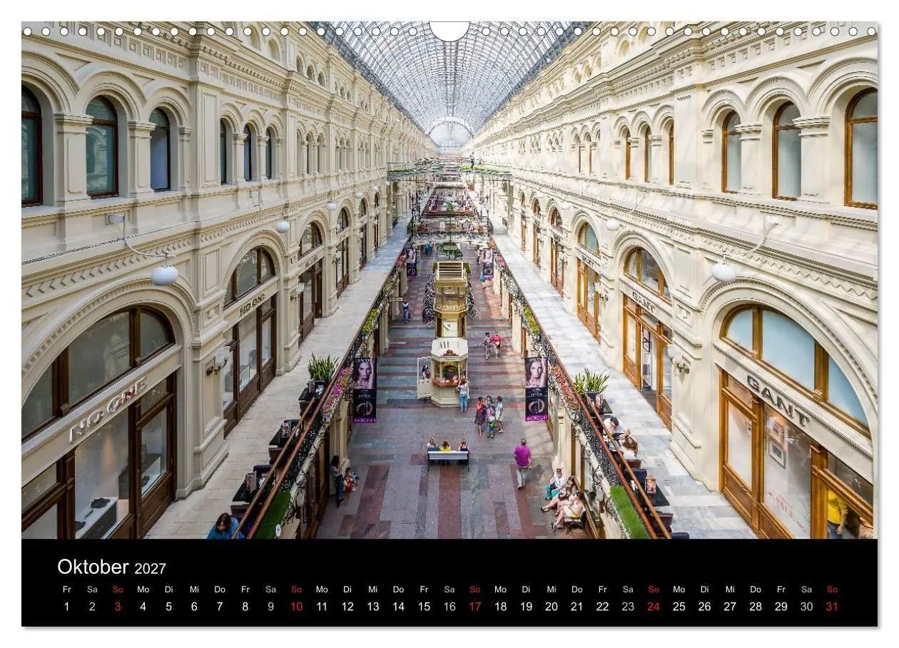 Bild: 9783594059296 | Moskau 2027 (Wandkalender 2027 DIN A3 quer), CALVENDO Monatskalender