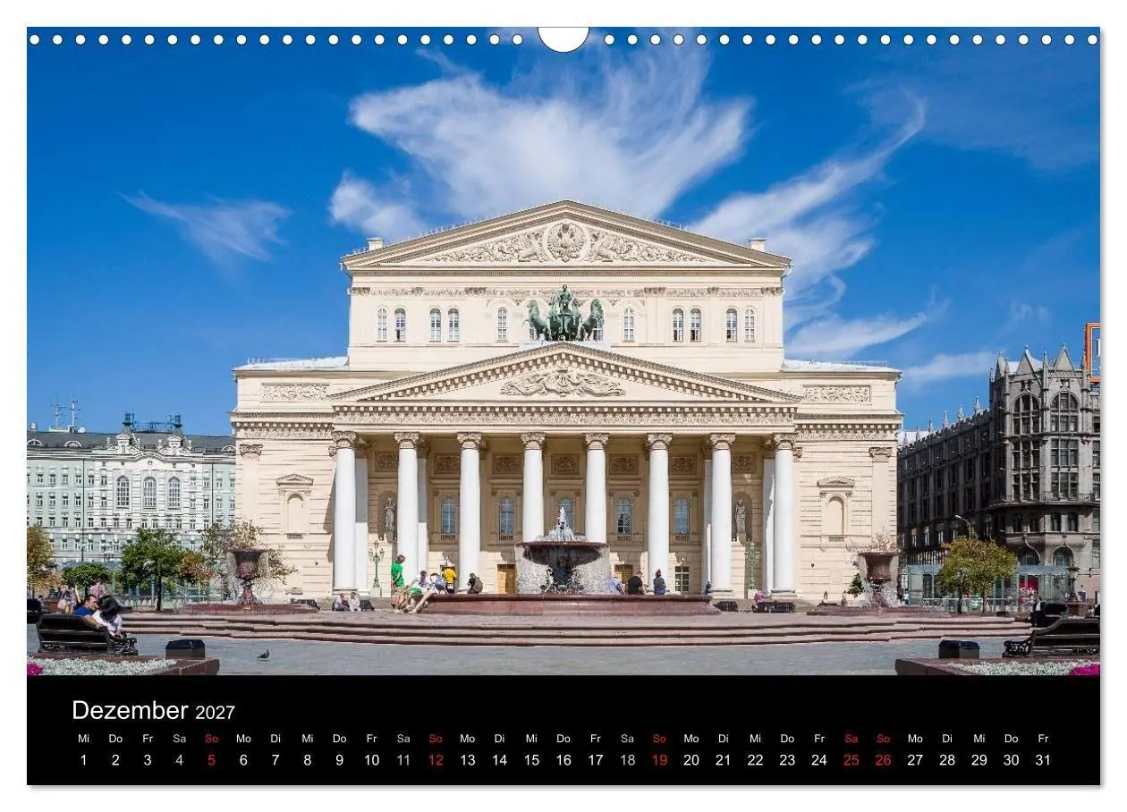 Bild: 9783594059296 | Moskau 2027 (Wandkalender 2027 DIN A3 quer), CALVENDO Monatskalender