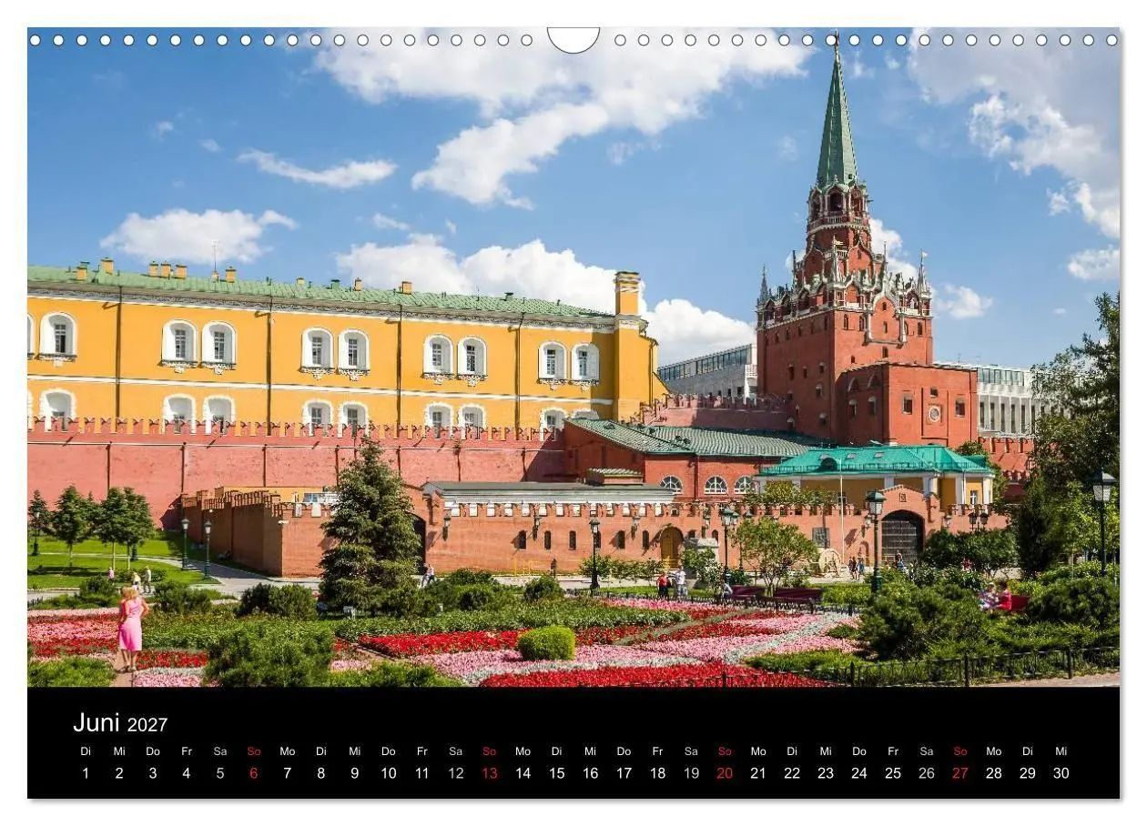 Bild: 9783594059296 | Moskau 2027 (Wandkalender 2027 DIN A3 quer), CALVENDO Monatskalender
