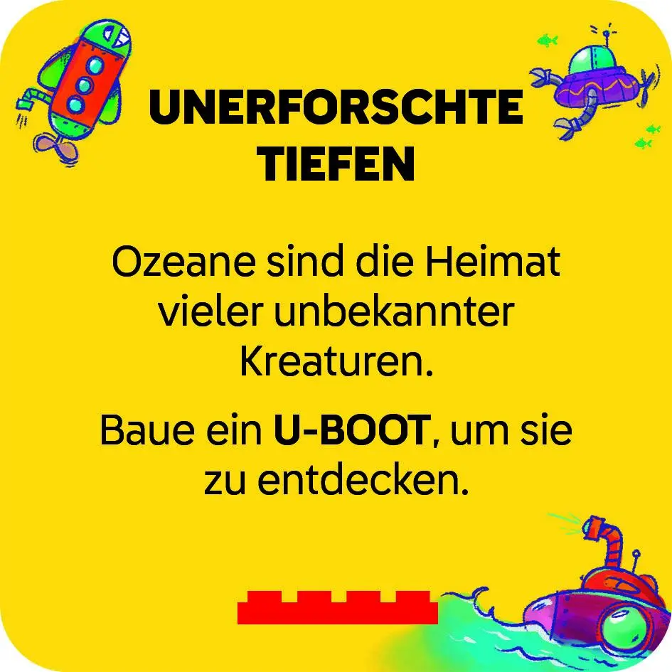 Bild: 9783960809296 | LEGO® - ReCreate Karten - Meer &amp; Ozean | mit LEGO Elementen | Buch