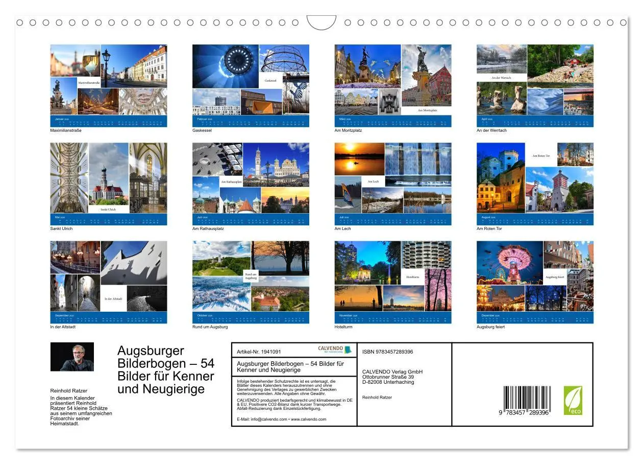 Bild: 9783457289396 | Augsburger Bilderbogen - 54 Bilder für Kenner und Neugierige...