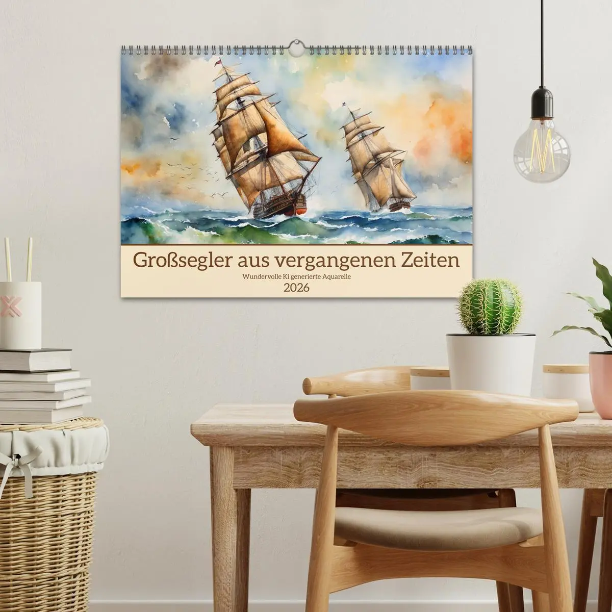 Bild: 9783457429396 | Großsegler aus vergangenen Zeiten (Wandkalender 2026 DIN A3 quer),...