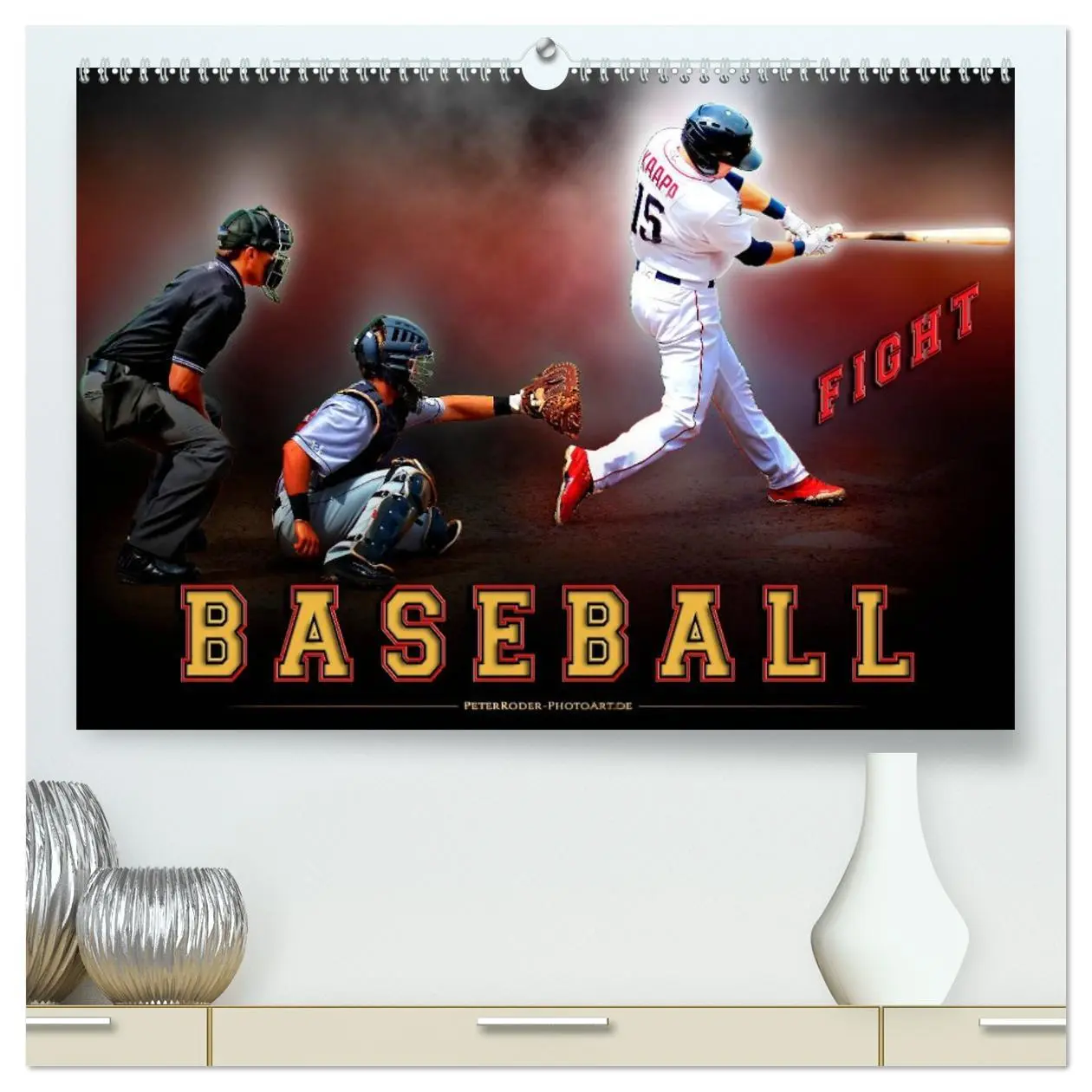 Cover: 9783457739396 | Baseball - Fight (hochwertiger Premium Wandkalender 2026 DIN A2...