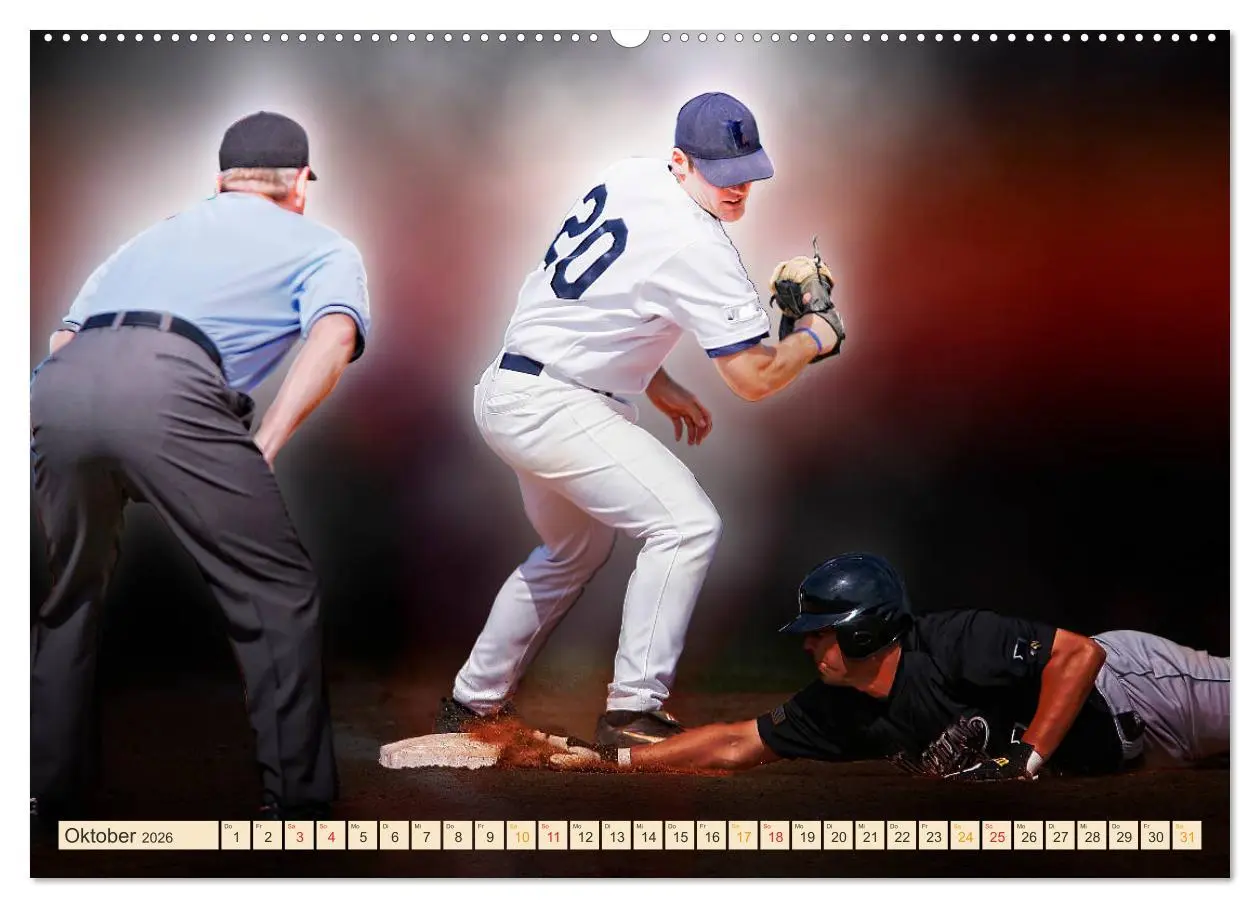 Bild: 9783457739396 | Baseball - Fight (hochwertiger Premium Wandkalender 2026 DIN A2...