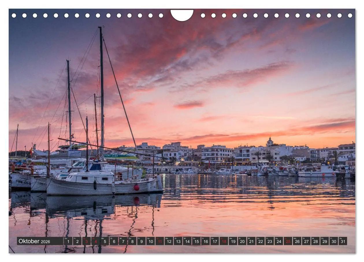 Bild: 9783457809396 | Cala Ratjada Kalender (Wandkalender 2026 DIN A4 quer), CALVENDO...