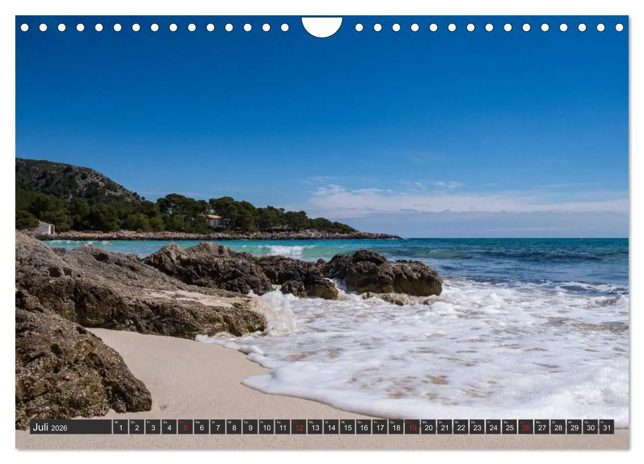 Bild: 9783457809396 | Cala Ratjada Kalender (Wandkalender 2026 DIN A4 quer), CALVENDO...
