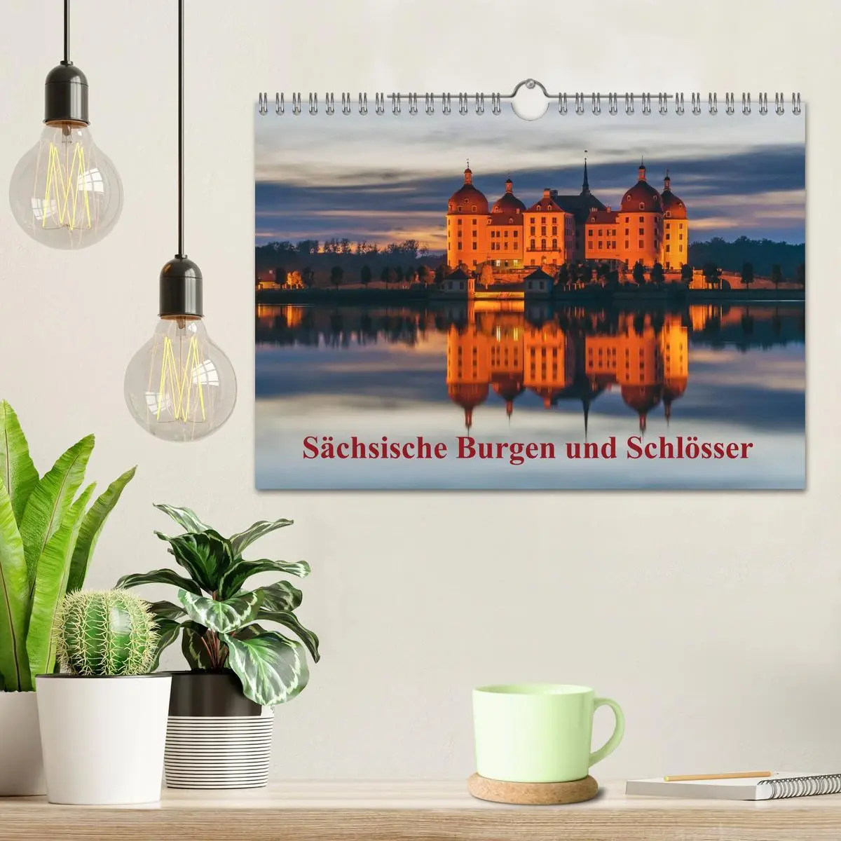 Bild: 9783516209396 | Sächsische Burgen und Schlösser (Wandkalender 2026 DIN A4 quer),...