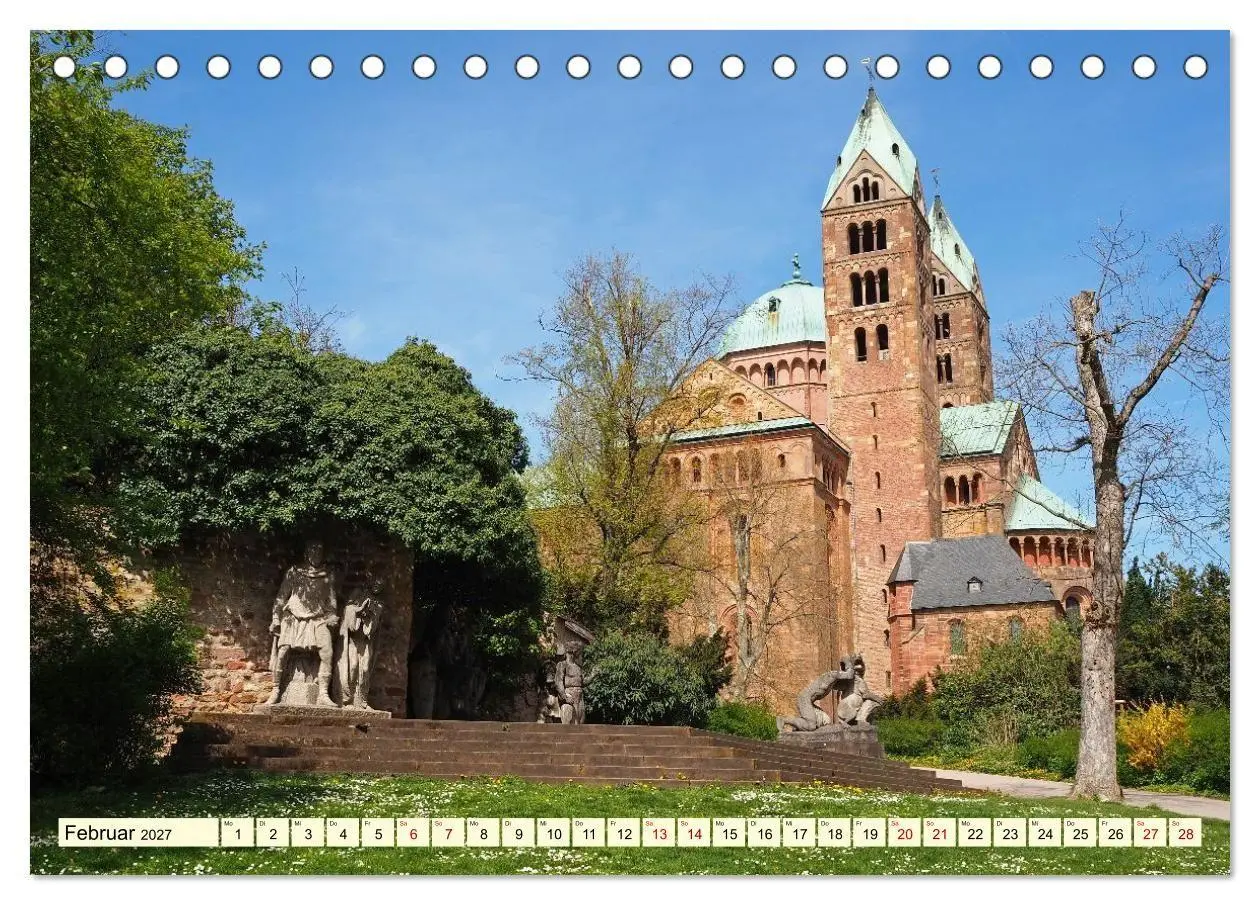 Bild: 9783516759396 | Speyer am Rhein Kaiserdom und Pilgerstadt (Tischkalender 2027 DIN...