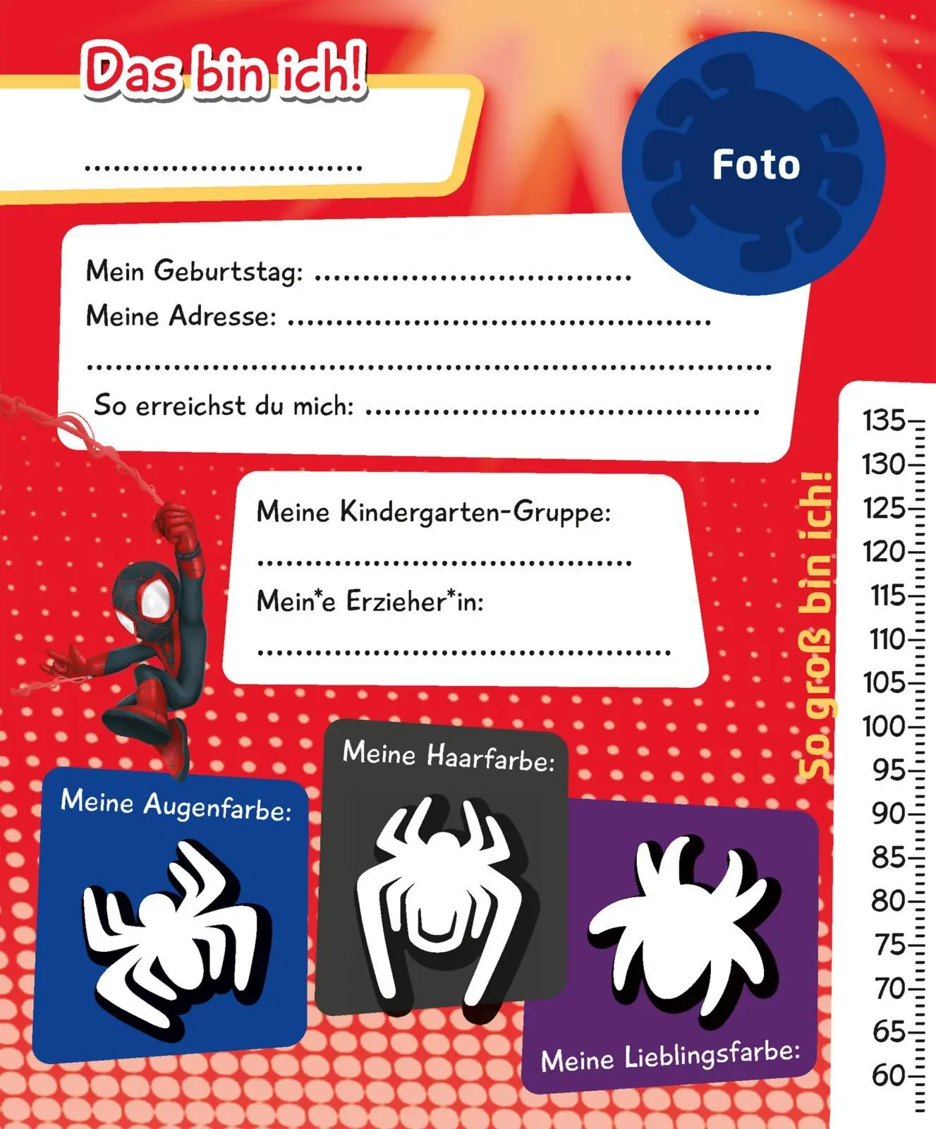 Bild: 9783845129396 | MARVEL Spidey und seine Super-Freunde: Mein Kindergarten Freundebuch
