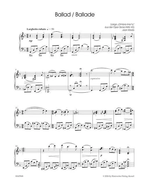 Bild: 9790006579396 | Händel goes World | Jean Kleeb | Broschüre | Deutsch | 2026
