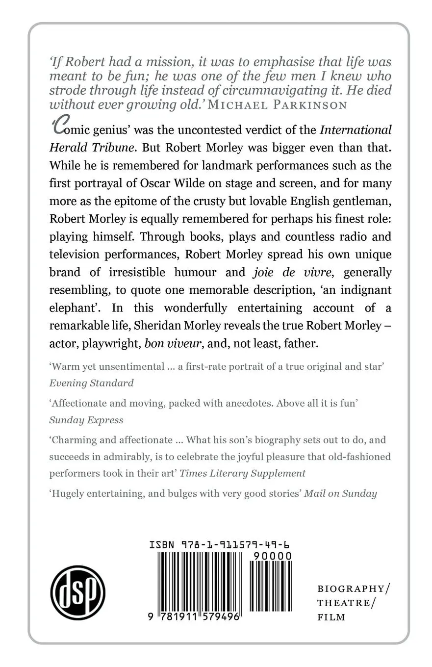 Rückseite: 9781911579496 | Robert My Father | A Personal Biography of Robert Morley | Morley