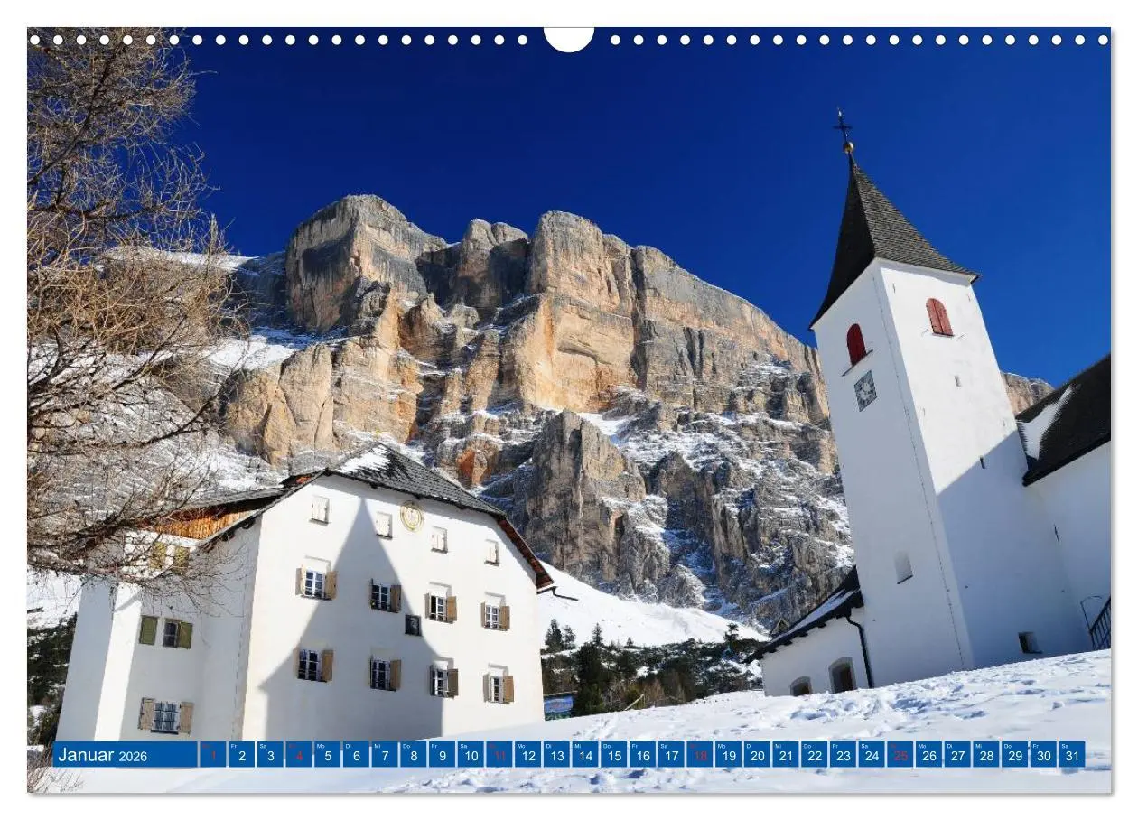Bild: 9783457279496 | Romantische Kirchen und Kapellen (Wandkalender 2026 DIN A3 quer),...