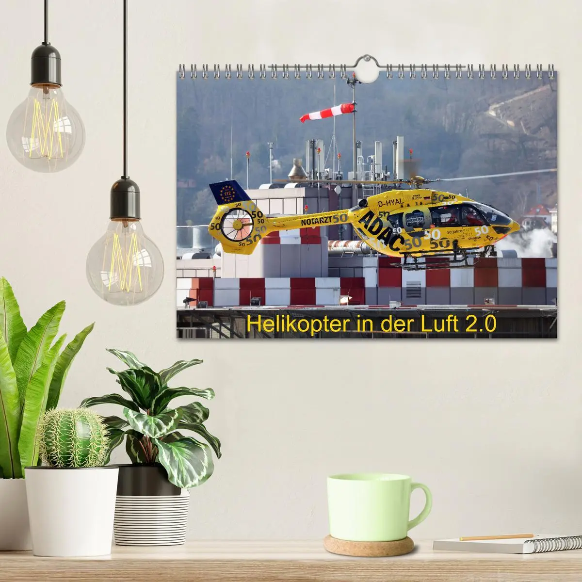 Bild: 9783457659496 | Helikopter in der Luft 2.0 (Wandkalender 2026 DIN A4 quer),...