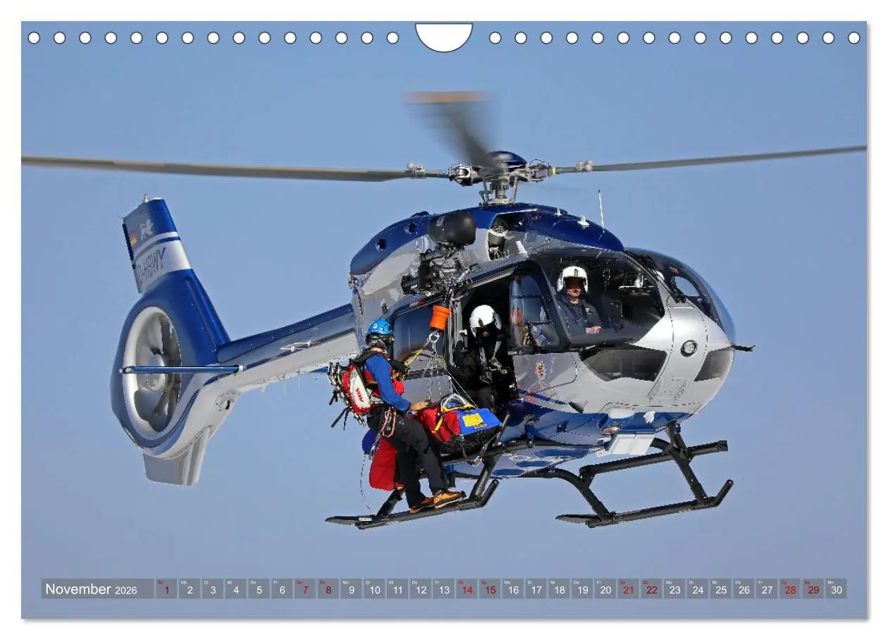 Bild: 9783457659496 | Helikopter in der Luft 2.0 (Wandkalender 2026 DIN A4 quer),...