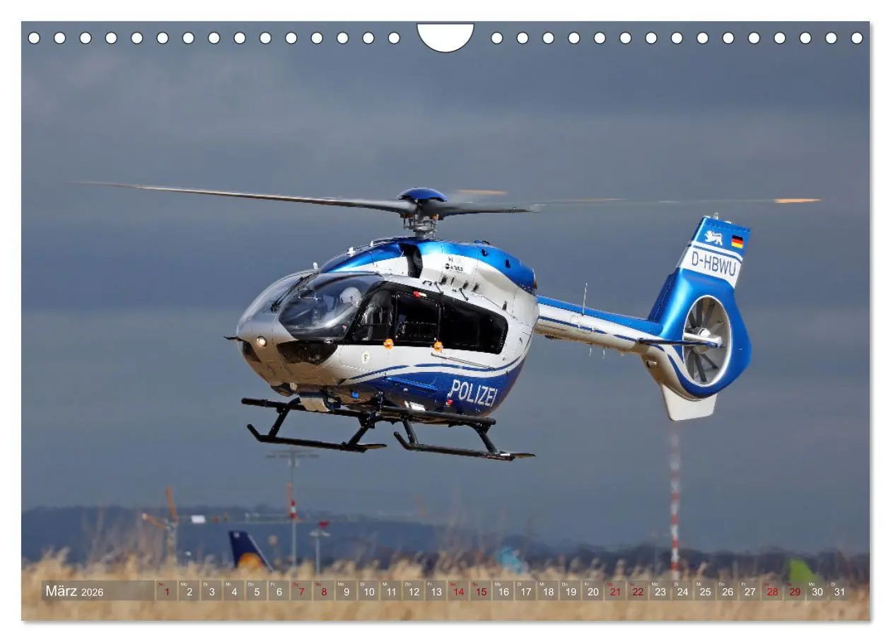 Bild: 9783457659496 | Helikopter in der Luft 2.0 (Wandkalender 2026 DIN A4 quer),...