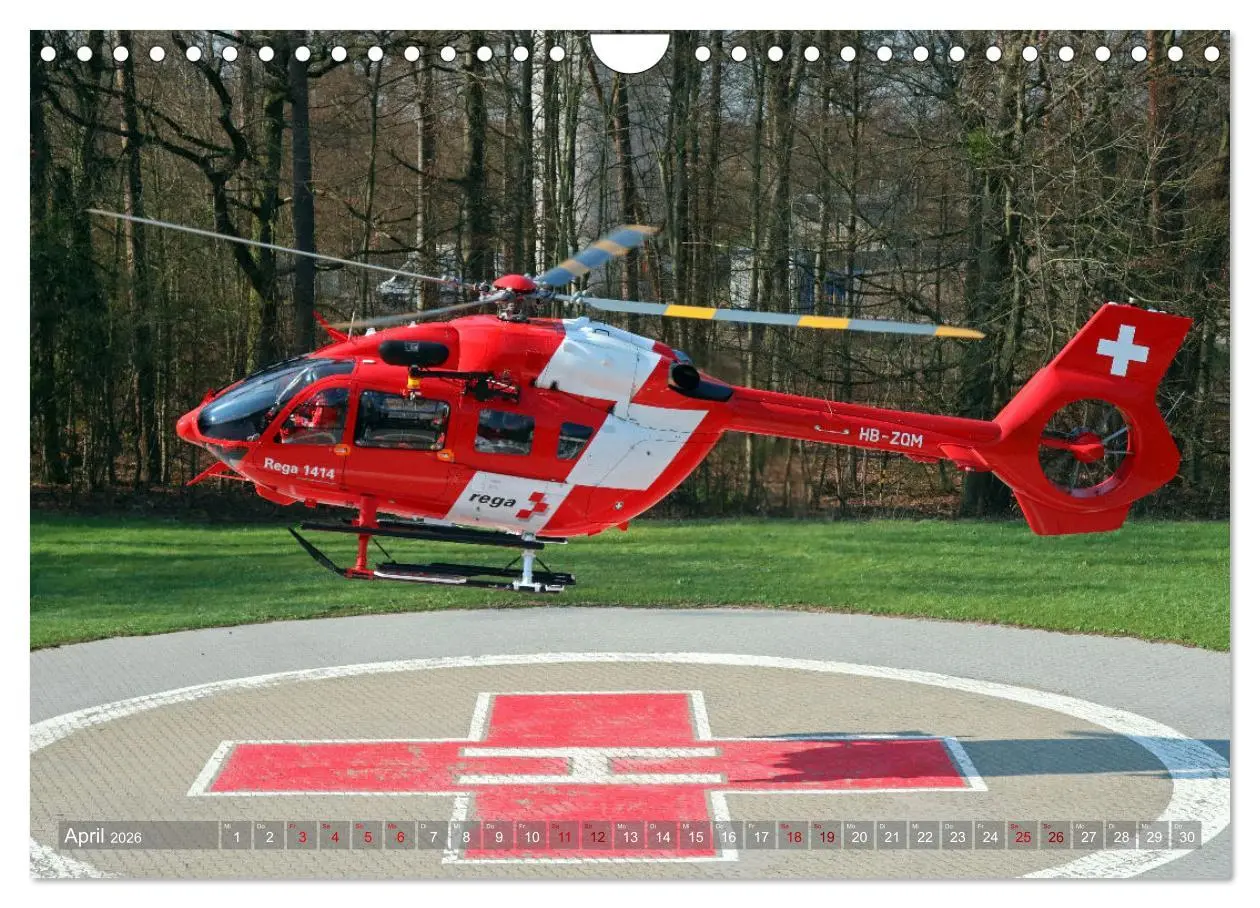 Bild: 9783457659496 | Helikopter in der Luft 2.0 (Wandkalender 2026 DIN A4 quer),...