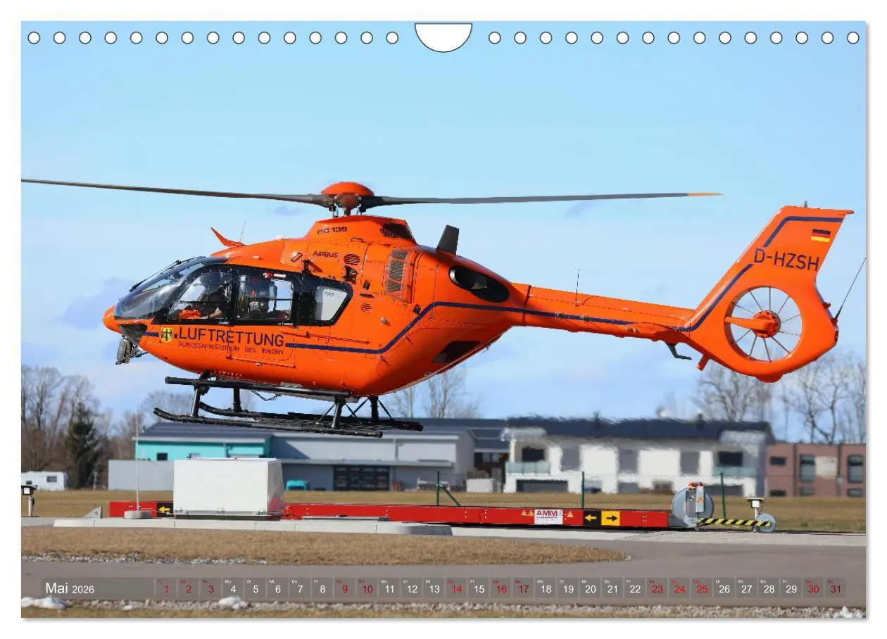 Bild: 9783457659496 | Helikopter in der Luft 2.0 (Wandkalender 2026 DIN A4 quer),...