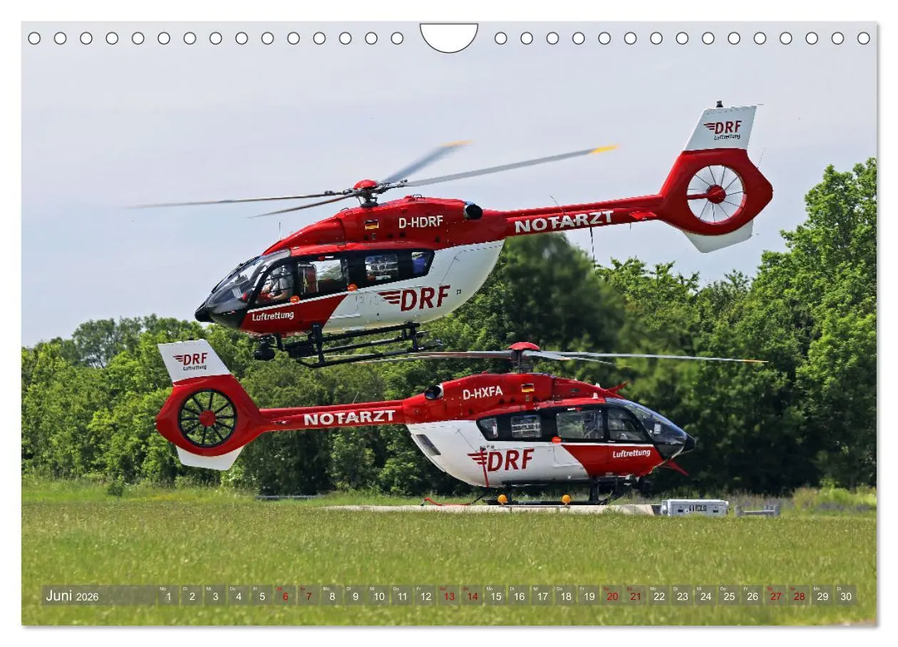 Bild: 9783457659496 | Helikopter in der Luft 2.0 (Wandkalender 2026 DIN A4 quer),...