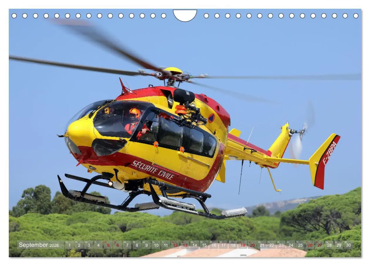 Bild: 9783457659496 | Helikopter in der Luft 2.0 (Wandkalender 2026 DIN A4 quer),...
