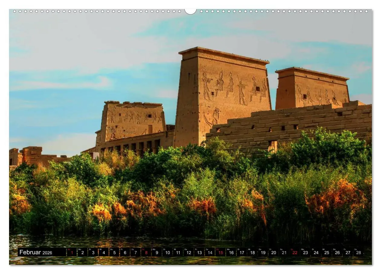 Bild: 9783516059496 | Ägypten - Impressionen (Wandkalender 2026 DIN A2 quer), CALVENDO...