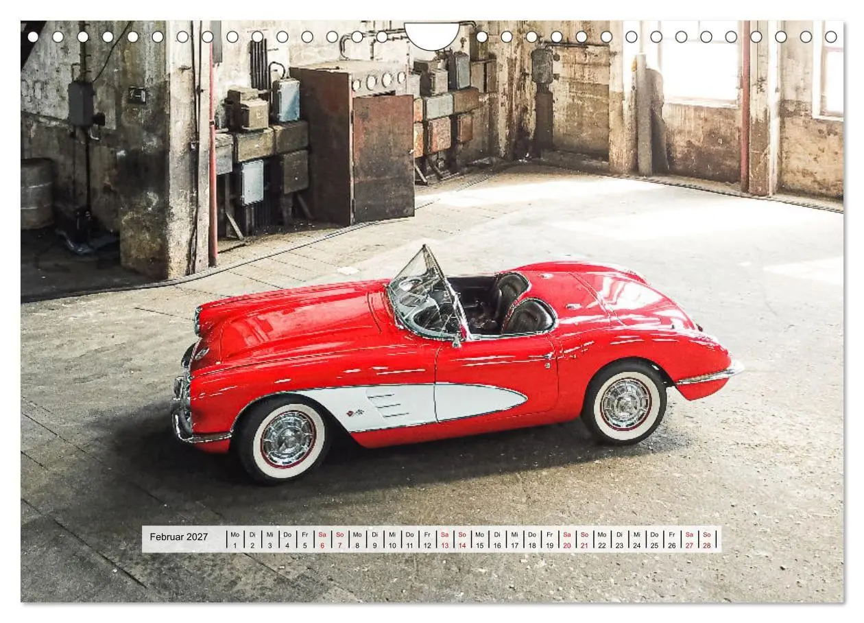 Bild: 9783569459496 | American Deam Car Corvette C1 (Wandkalender 2027 DIN A4 quer),...