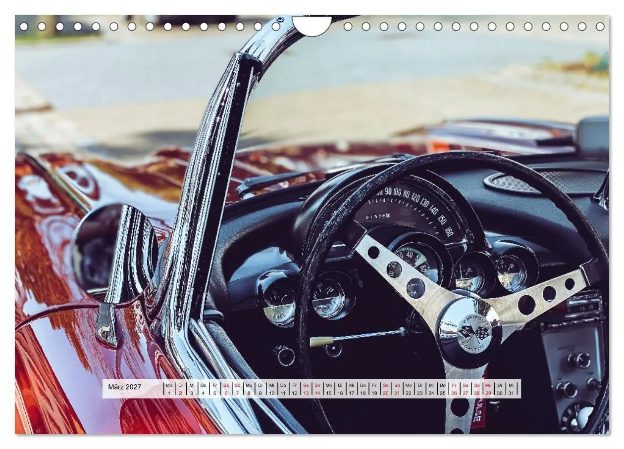 Bild: 9783569459496 | American Deam Car Corvette C1 (Wandkalender 2027 DIN A4 quer),...