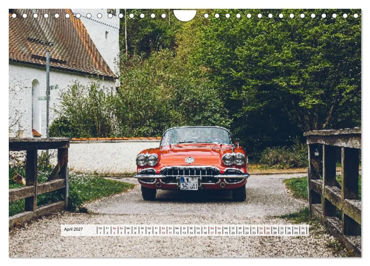 Bild: 9783569459496 | American Deam Car Corvette C1 (Wandkalender 2027 DIN A4 quer),...