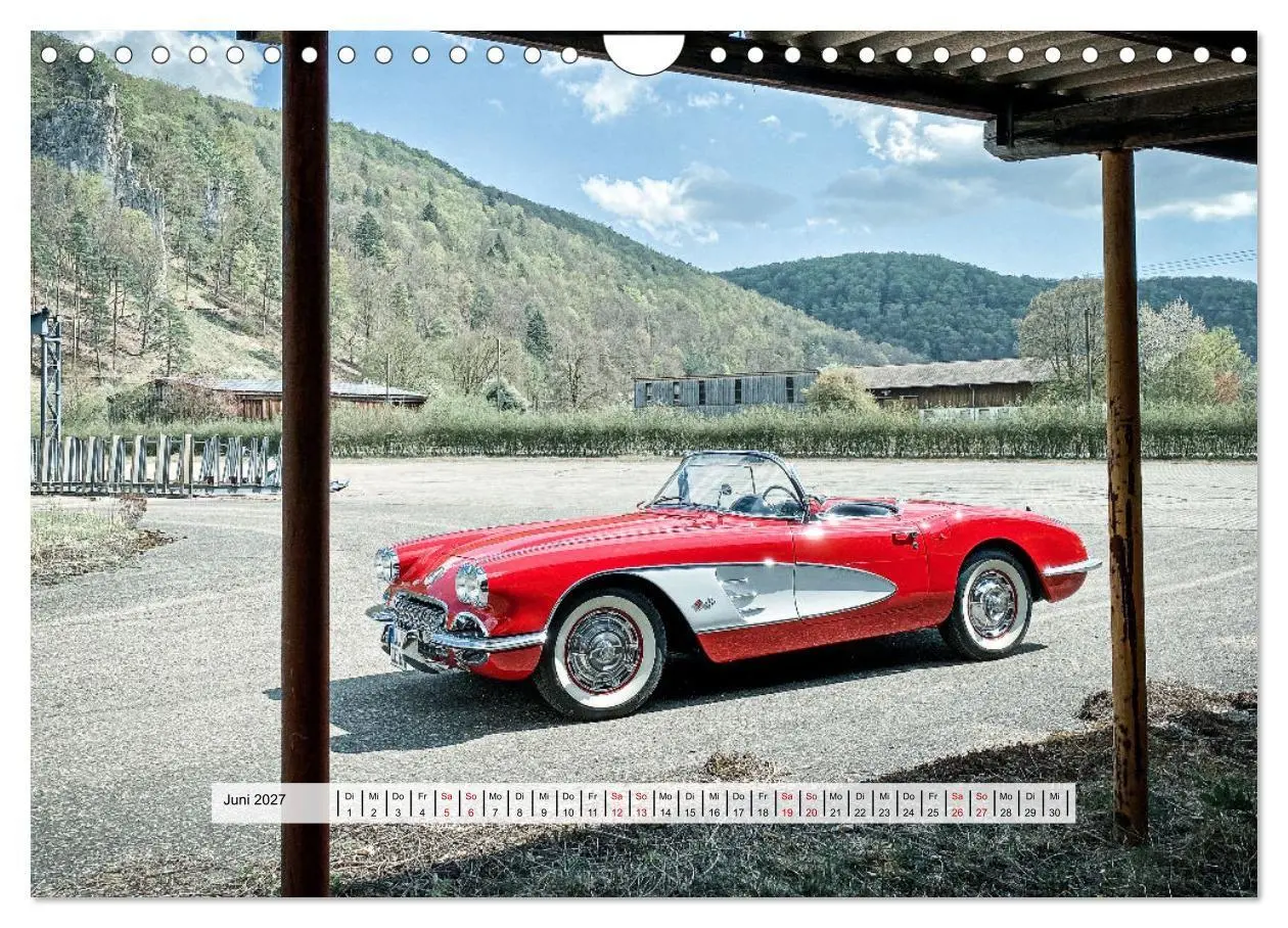 Bild: 9783569459496 | American Deam Car Corvette C1 (Wandkalender 2027 DIN A4 quer),...