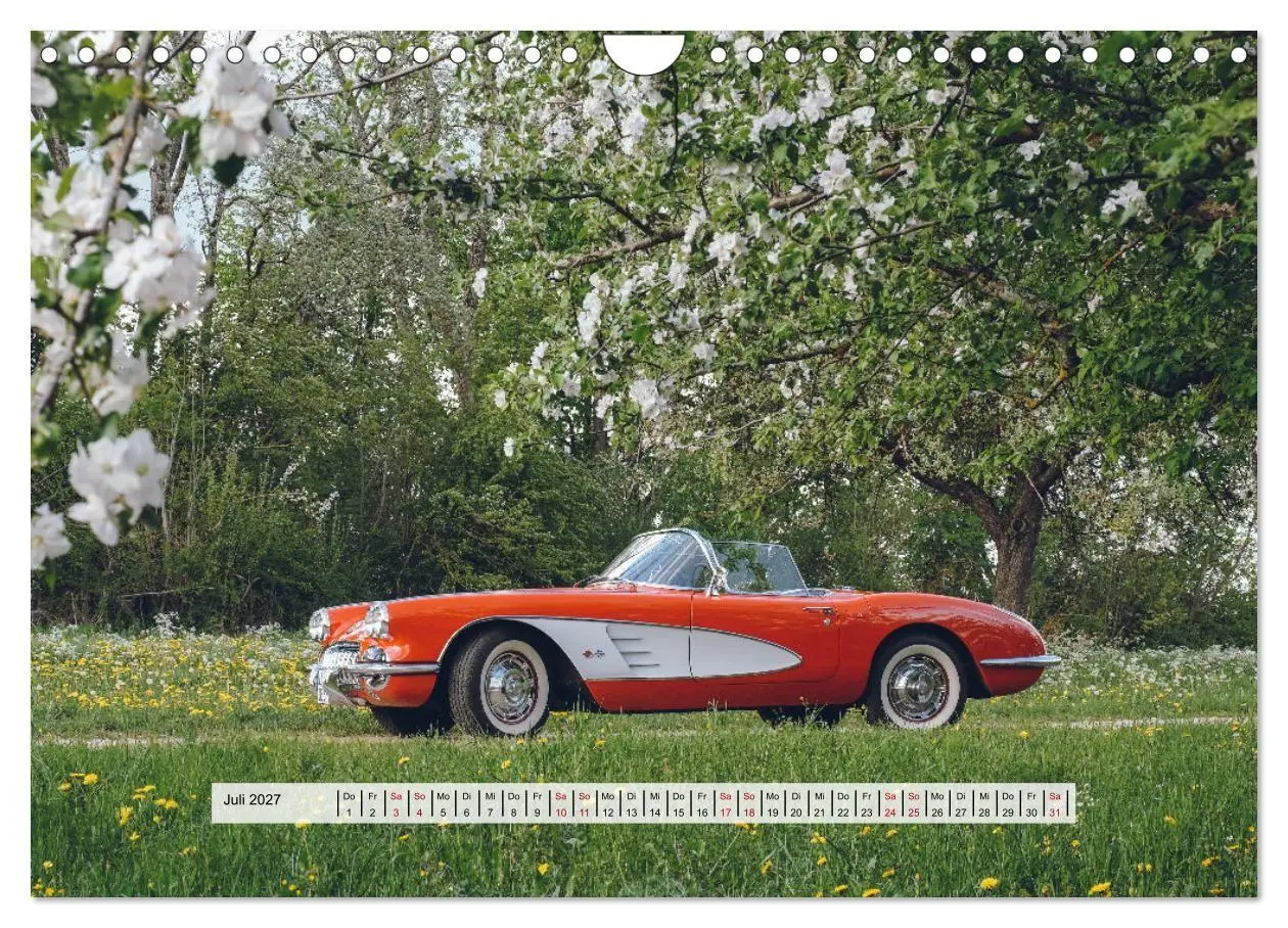 Bild: 9783569459496 | American Deam Car Corvette C1 (Wandkalender 2027 DIN A4 quer),...