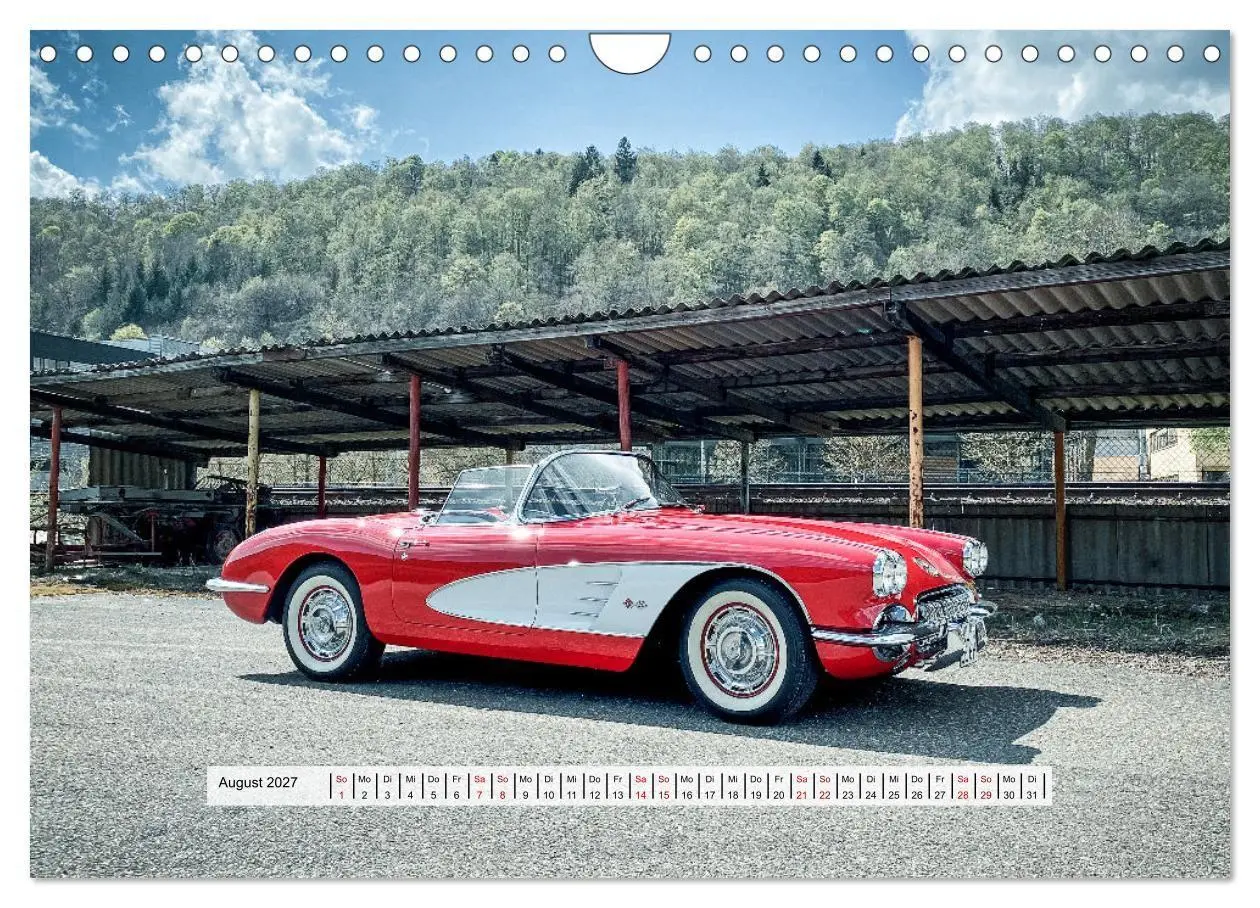 Bild: 9783569459496 | American Deam Car Corvette C1 (Wandkalender 2027 DIN A4 quer),...