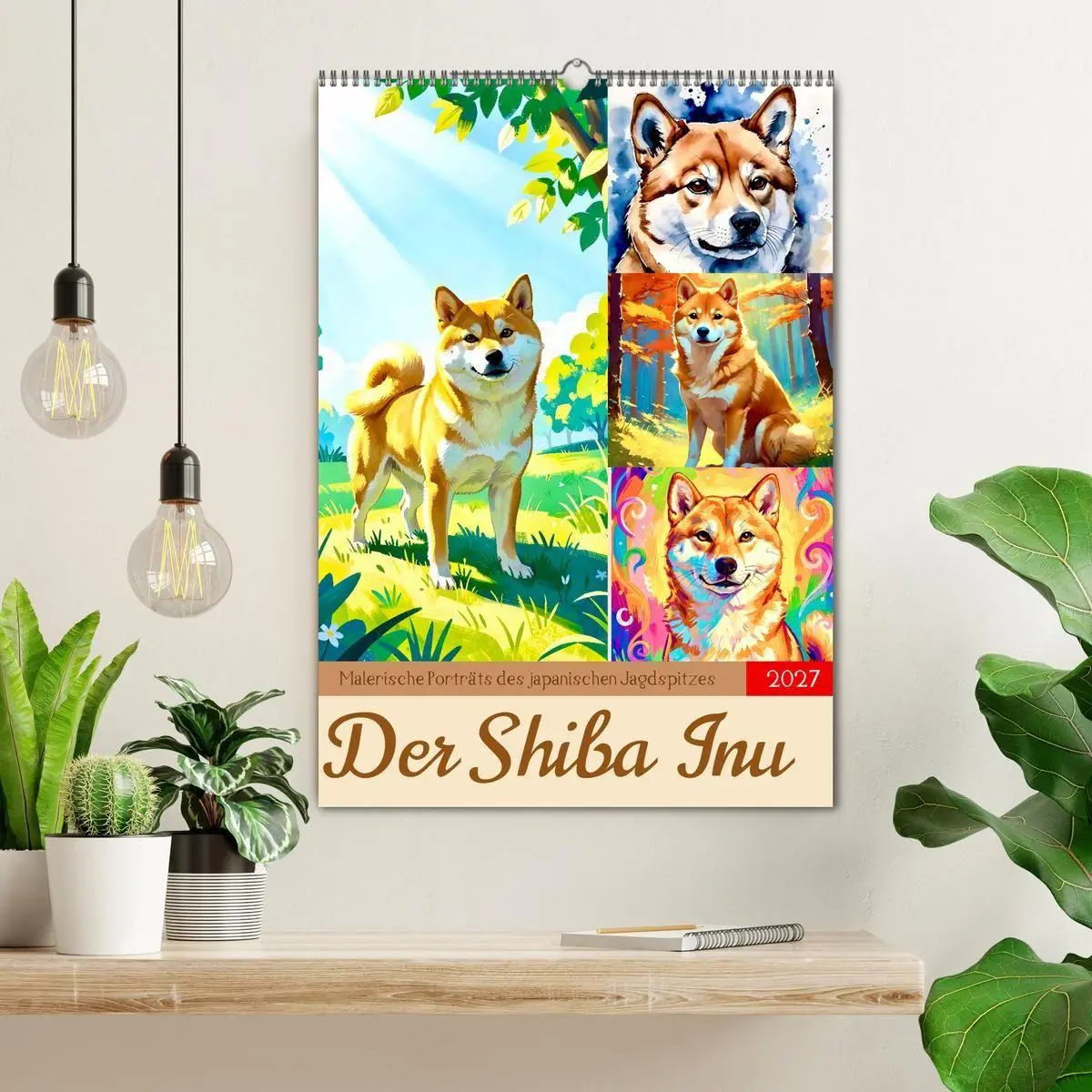 Bild: 9783594279496 | Der Shiba Inu (Wandkalender 2027 DIN A2 hoch), CALVENDO Monatskalender