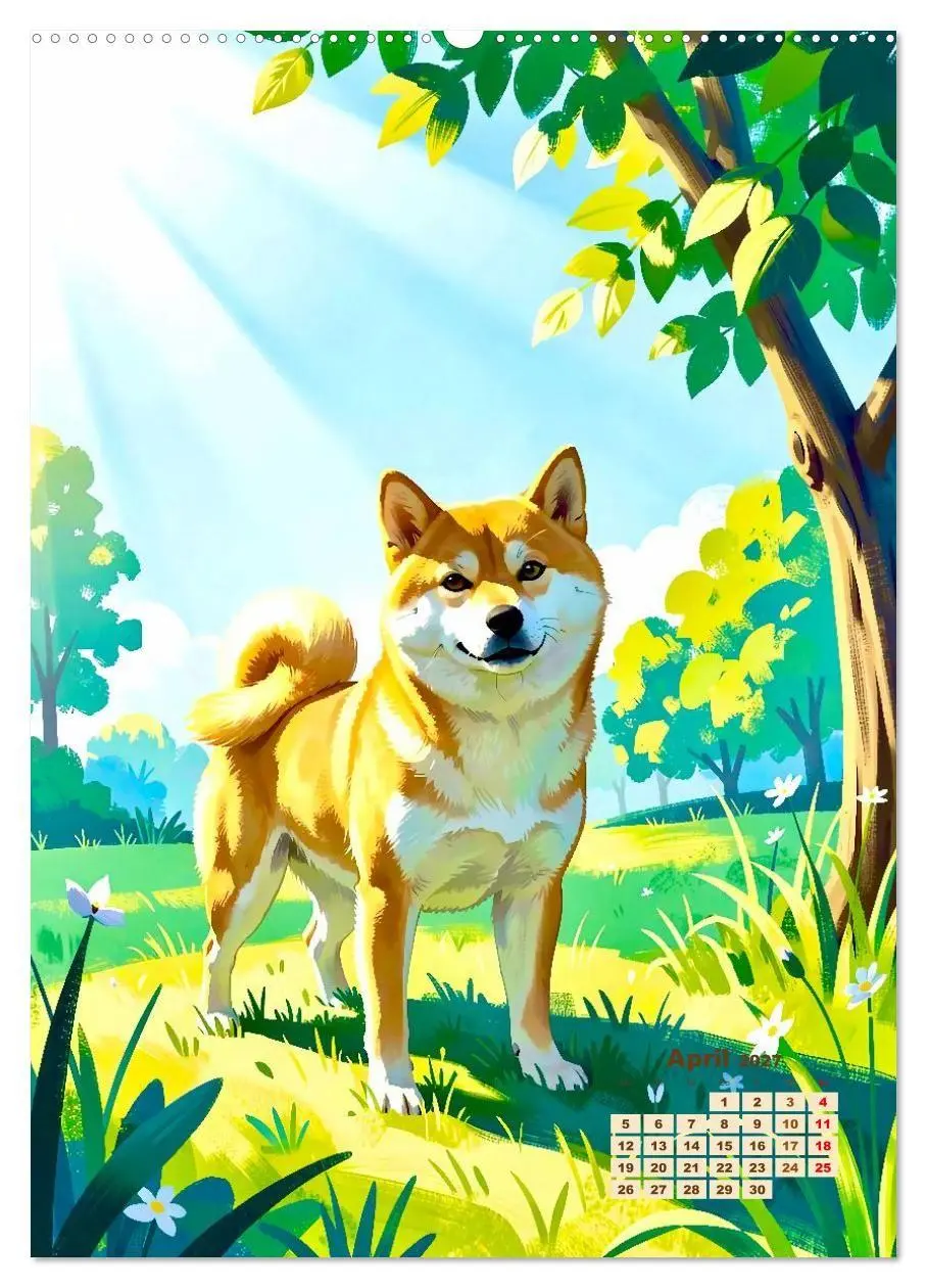 Bild: 9783594279496 | Der Shiba Inu (Wandkalender 2027 DIN A2 hoch), CALVENDO Monatskalender