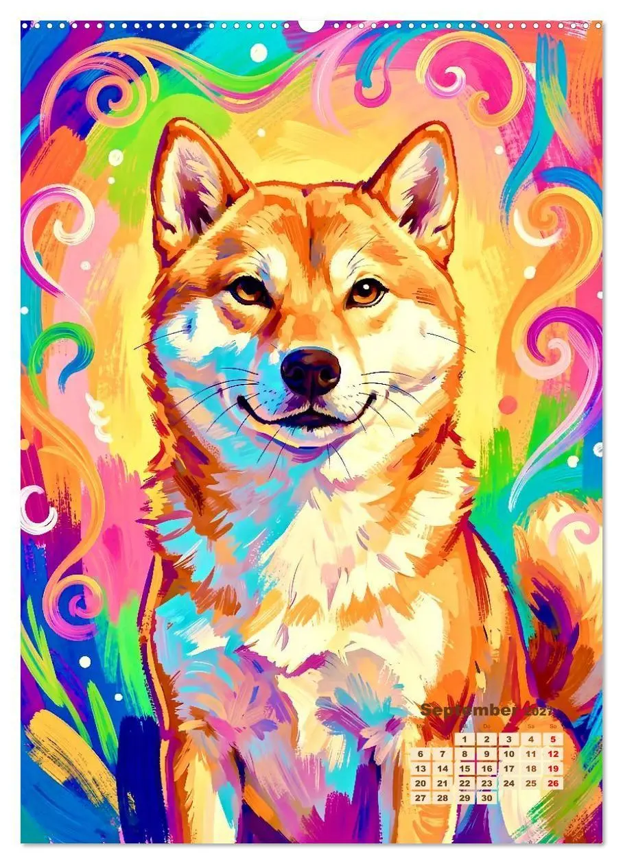 Bild: 9783594279496 | Der Shiba Inu (Wandkalender 2027 DIN A2 hoch), CALVENDO Monatskalender