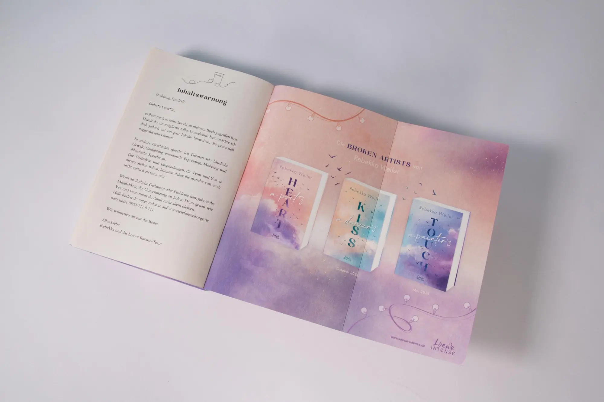 Bild: 9783743219496 | A Poet's Heart (Broken Artists, Band 1) | Rebekka Weiler | Taschenbuch
