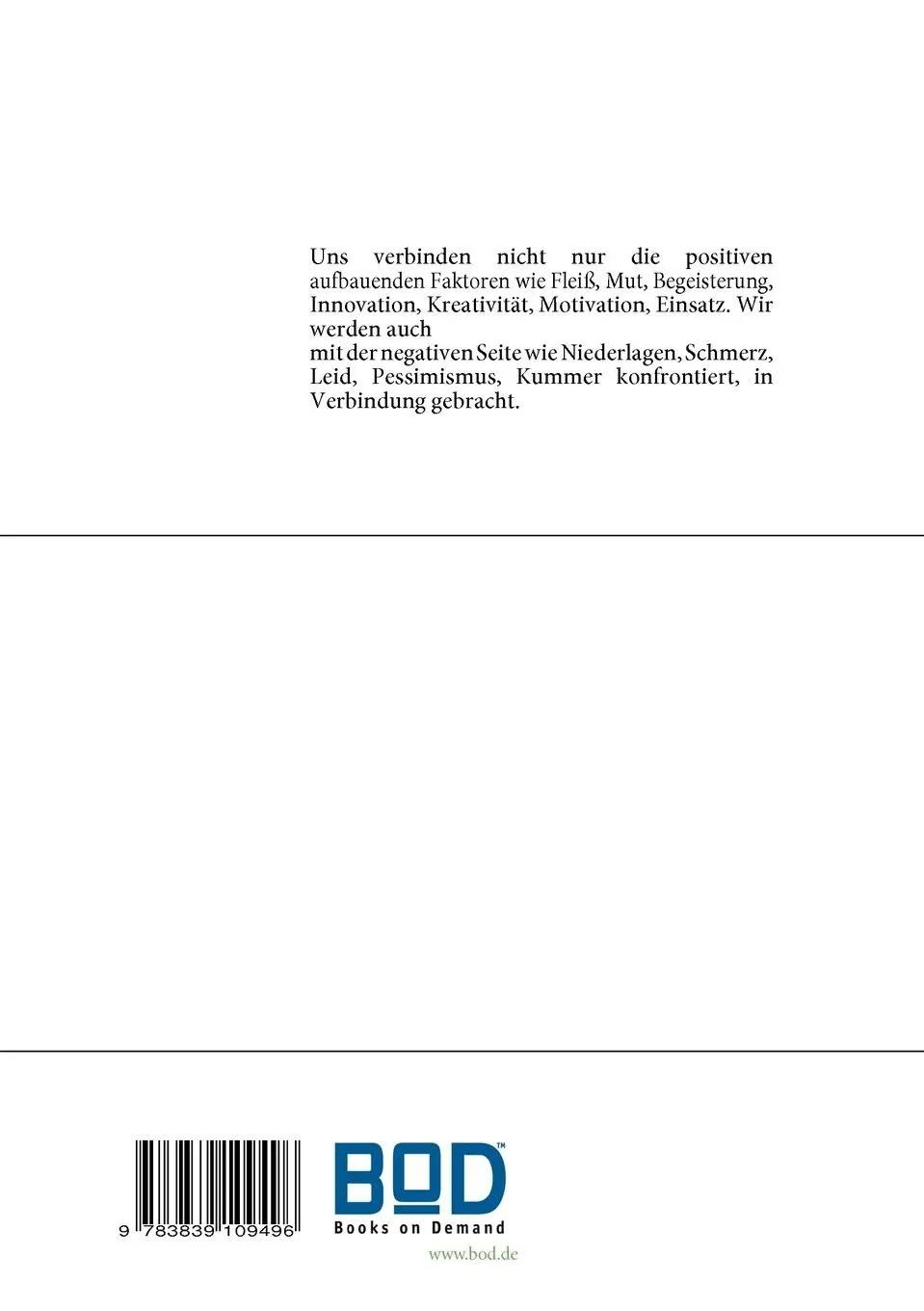 Rückseite: 9783839109496 | 101 VERBUNDENHEITSBEWUSSTSEINSKRÄFTE | Heinz Sander | Taschenbuch