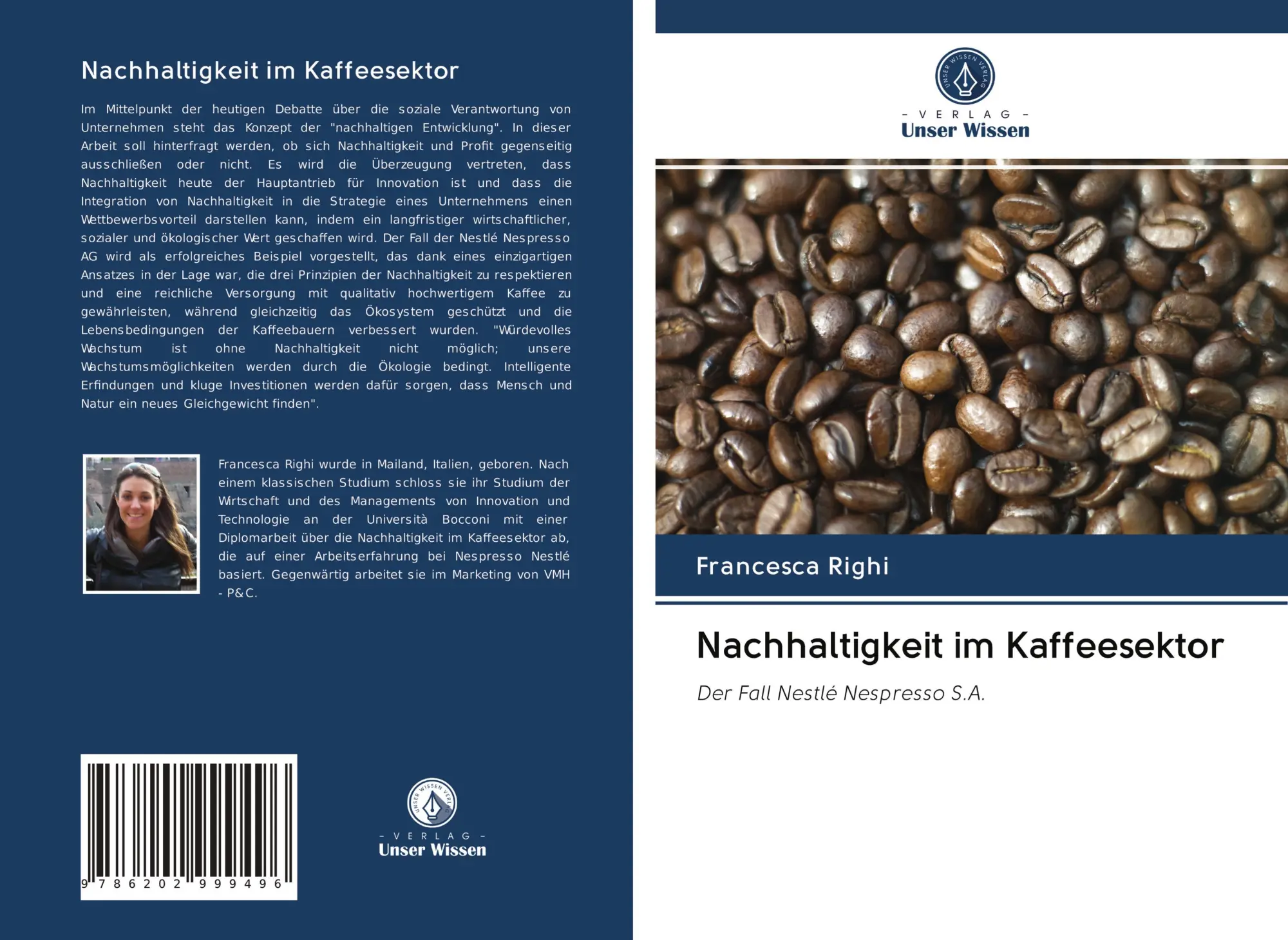Cover: 9786202999496 | Nachhaltigkeit im Kaffeesektor | Der Fall Nestlé Nespresso S.A. | Buch