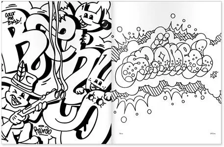 Bild: 9789185639496 | Graffiti Coloring Book 3: International Styles | Bjorn Almqvist | Buch