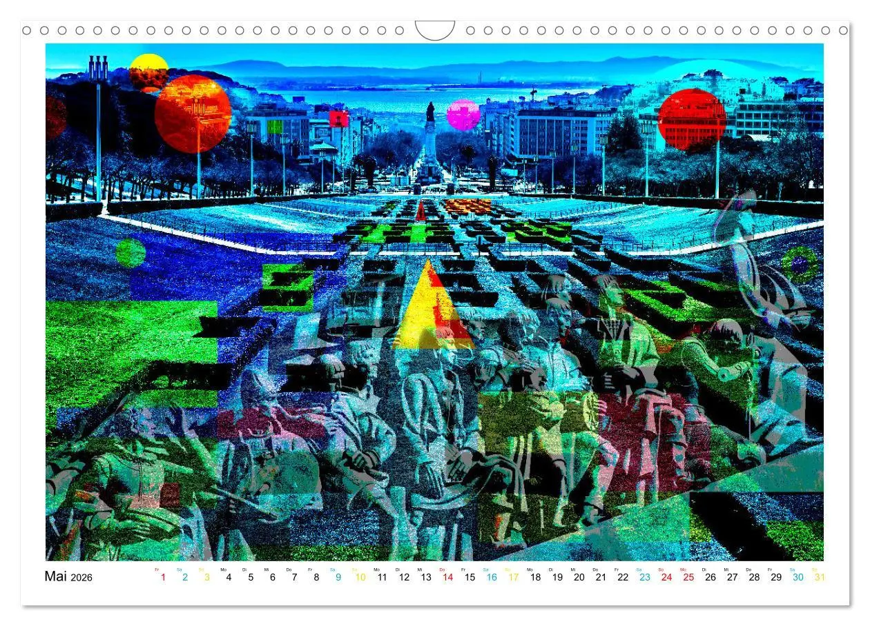 Bild: 9783457579596 | Lissabon One Day (Wandkalender 2026 DIN A3 quer), CALVENDO...